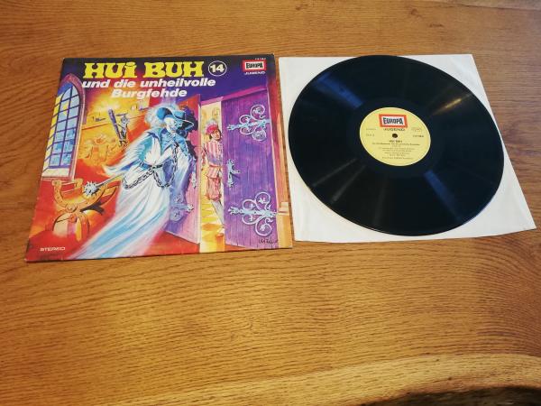 Hui Buh Folge 14 und die unheilvolle Burgfehde 1979 Europa 115138.0 Deutsche Pressung VG/VG+